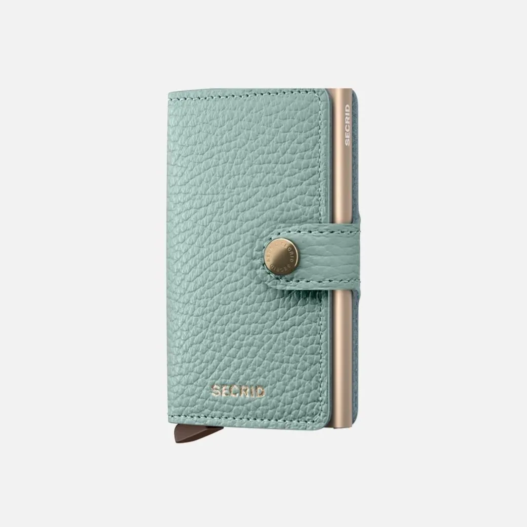 Secrid Mini Wallet Pebble Sea Green