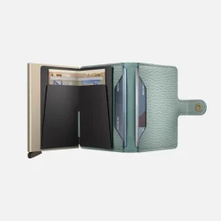 Secrid Mini Wallet Pebble Sea Green