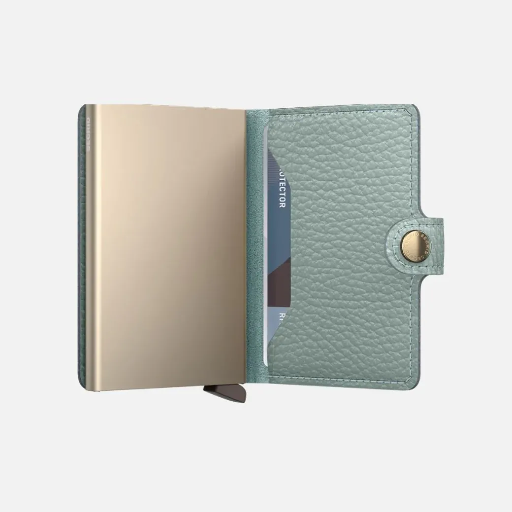 Secrid Mini Wallet Pebble Sea Green