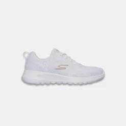 Skechers Go Walk White Rose Gold