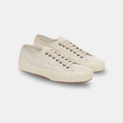 Superga Women's 2750 OG Herringbone Beige Raw Off White