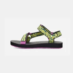 Teva Women's Original Universal Beach Floral Wild Lime
