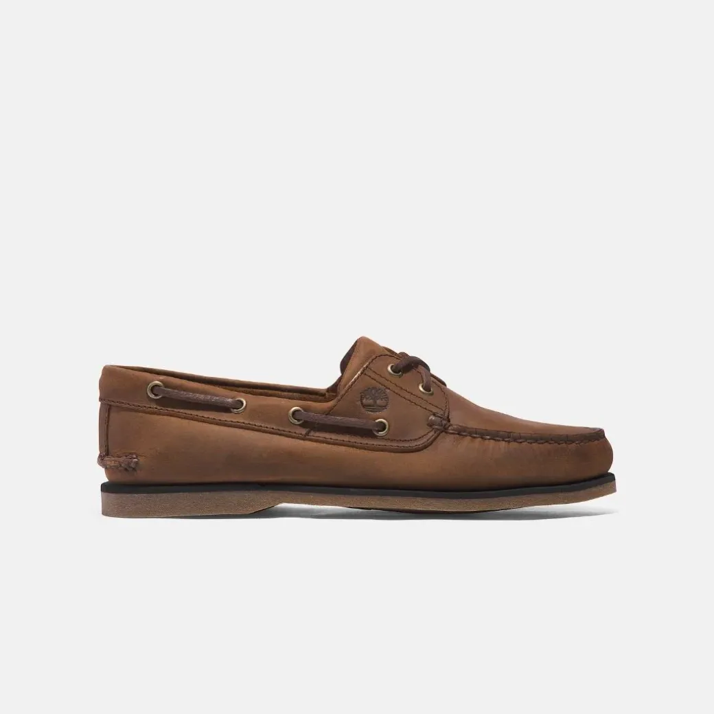 Timberland Classic Boat Shoe Medium Brown Full Grain