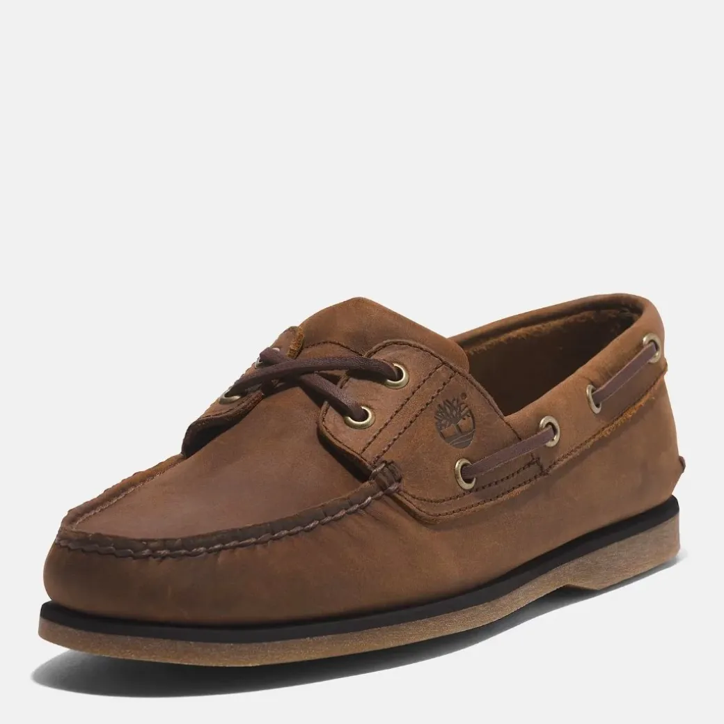 Timberland Classic Boat Shoe Medium Brown Full Grain