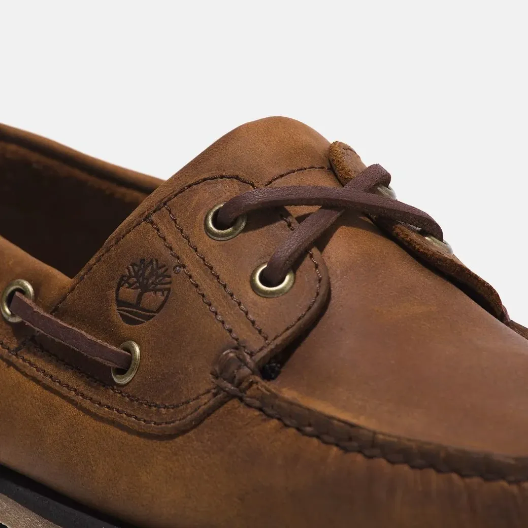 Timberland Classic Boat Shoe Medium Brown Full Grain