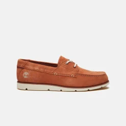 Timberland Grafton Bay Lace-Up Shoe Rust Suede