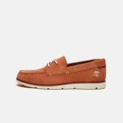 Timberland Grafton Bay Lace-Up Shoe Rust Suede