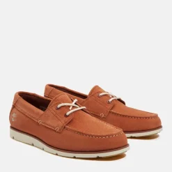 Timberland Grafton Bay Lace-Up Shoe Rust Suede