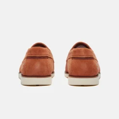 Timberland Grafton Bay Lace-Up Shoe Rust Suede