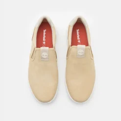 Timberland Seneca Bay Low Slip On Sneaker Light Beige Nubuck