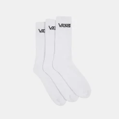 Vans Classic Half Crew High Socks White