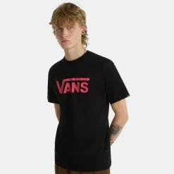 Vans Classic T-Shirt Black Honeysuck