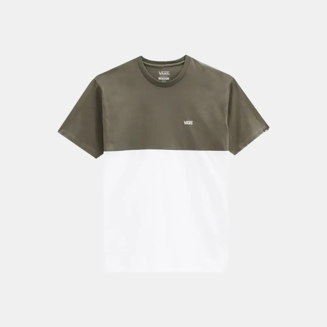 Vans Colorblock T-Shirt White & Grape Tea