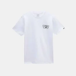 Vans Full Patch Back T-Shirt White & Black