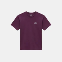 Vans Left Chest Logo II T-Shirt Blackberry Wine