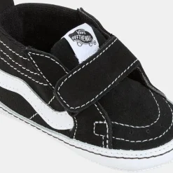 Vans Sk8-Hi Crib Baby Black & True White