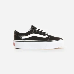 Vans Unisex Ward Plataform Black White