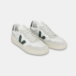 Veja Men's V-90 Leather White White Cyprus