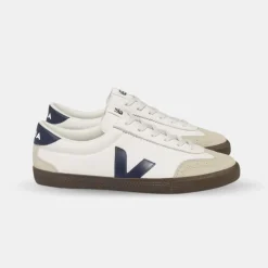 Veja Men's Volley Leather White Nautico Bark