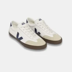 Veja Men's Volley Leather White Nautico Bark