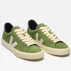 Veja Women's Campo Bold Suede Kiwi Pierre