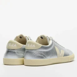 Veja Women's Volley Leather Silver Pierre