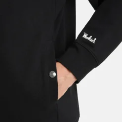 Woolrich American Fleece Hoodie Black