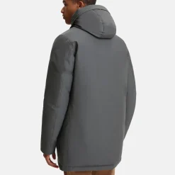 Woolrich Arctic Detachable Fur Parka Men's Grey Shadow