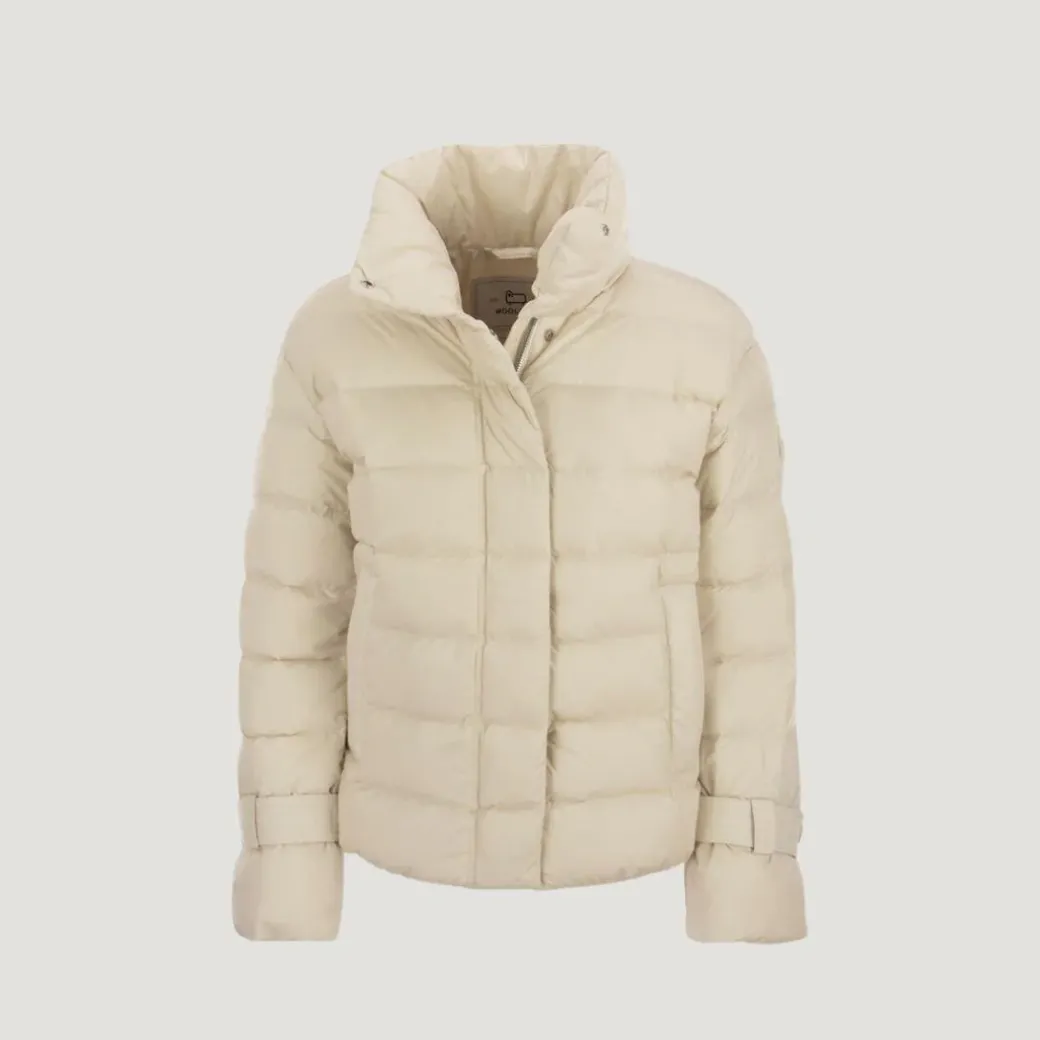 Woolrich Ellis Light Down Jacket Women's Milky Cream