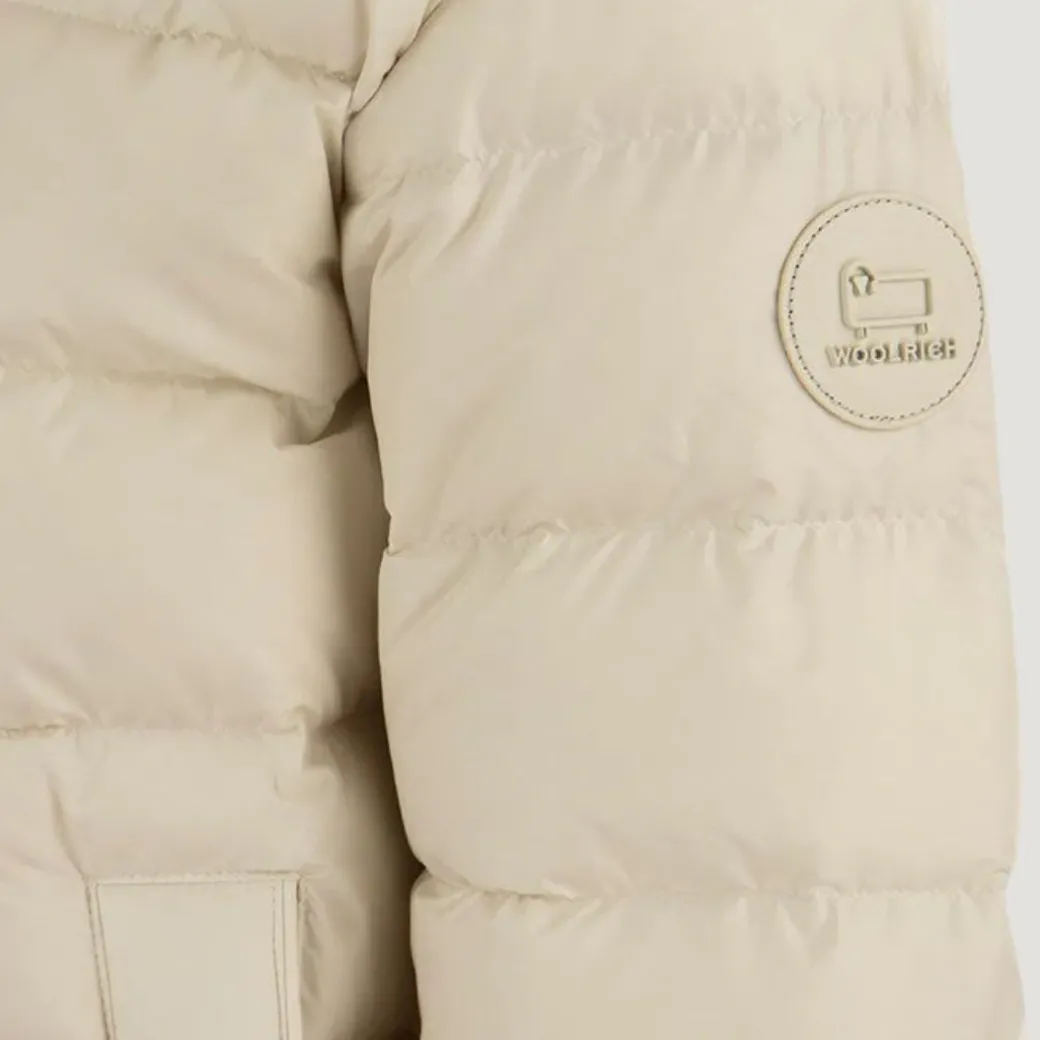 Woolrich Ellis Light Down Jacket Women's Milky Cream