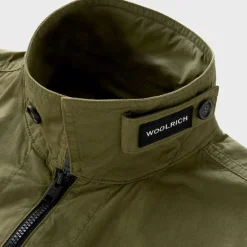 Woolrich Gabardine Overshirt Lake Olive