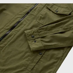 Woolrich Gabardine Overshirt Lake Olive