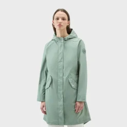 Woolrich Long Summer Parka Women's Sage