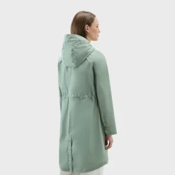 Woolrich Long Summer Parka Women's Sage