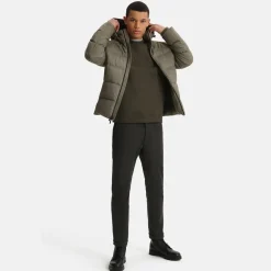 Woolrich Luxury Fleece Crewneck Dark Green