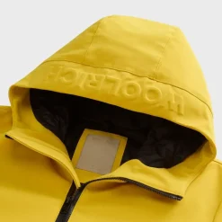 Woolrich Men's Pacific Jacket in Tech Softshell Lemon Curry
