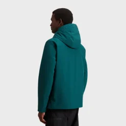 Woolrich Men's Pacific Jacket in Tech Softshell Ponderosa Pine