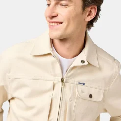 Wrangler Jacket Blue Bell Embroidered Jacket Ecru